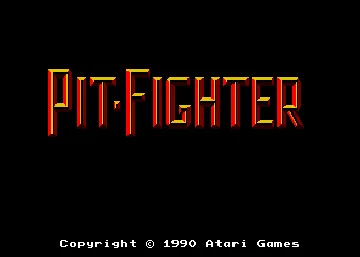 Pit Fighter (bootleg) screen shot title